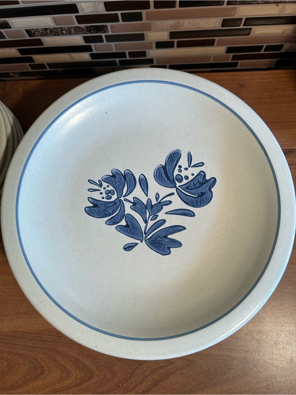Vintage Pfaltzgraff Yorktowne Dinner Plate Set of 2